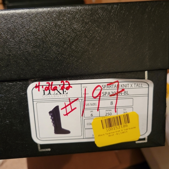 Australia Luxe Collective Spartan Knit X-Tall Suede Buckle Boots #198 - Picture 8 of 8